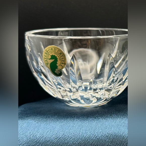 Set of 2 Waterford Crystal Condiment Set - Two Bowls 3 in Diameter NEW in Box - Picture 16 of 16